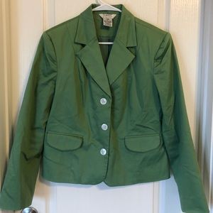 Fun green blazer!